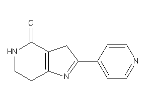 2-(4-pyridyl)-3,5,6,7-tetrahydropyrrolo[3,2-c]pyridin-4-one