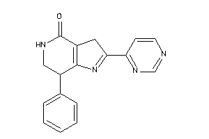 Image of 7-phenyl-2-(4-pyrimidyl)-3,5,6,7-tetrahydropyrrolo[3,2-c]pyridin-4-one