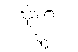 7-(3-benzoxypropyl)-2-(4-pyrimidyl)-3,5,6,7-tetrahydropyrrolo[3,2-c]pyridin-4-one