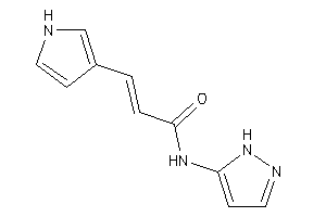 N-(1H-pyrazol-5-yl)-3-(1H-pyrrol-3-yl)acrylamide