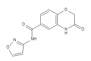 N-isoxazol-3-yl-3-keto-4H-1,4-benzoxazine-6-carboxamide