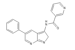 N-(5-phenyl-2H-pyrrolo[2,3-b]pyridin-3-yl)nicotinamide