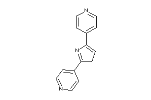 4-[2-(4-pyridyl)-3H-pyrrol-5-yl]pyridine