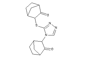 3-[[4-(3-ketonorbornan-2-yl)-1,2,4-triazol-3-yl]thio]norbornan-2-one