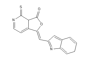 Image of 1-(6H-indol-2-ylmethylene)-4-thioxo-3aH-furo[3,4-c]pyridin-3-one