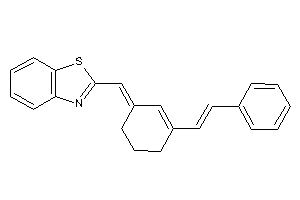 2-[(3-styrylcyclohex-2-en-1-ylidene)methyl]-1,3-benzothiazole