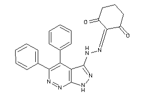2-[(4,5-diphenyl-1H-pyrazolo[3,4-c]pyridazin-3-yl)hydrazono]cyclohexane-1,3-quinone