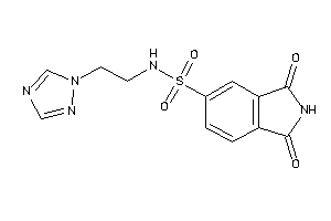 1,3-diketo-N-[2-(1,2,4-triazol-1-yl)ethyl]isoindoline-5-sulfonamide