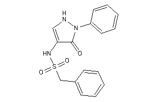 N-(5-keto-1-phenyl-3-pyrazolin-4-yl)-1-phenyl-methanesulfonamide