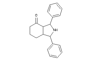 Image of 1,3-diphenyl-1,2,3,3a,5,6,7,7a-octahydroisoindol-4-one