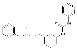 Image of 1-phenyl-3-[[3-(phenylcarbamoylamino)cyclohexyl]methyl]urea