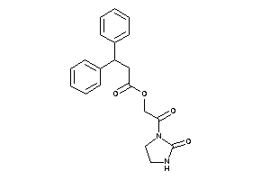 3,3-diphenylpropionic Acid [2-keto-2-(2-ketoimidazolidin-1-yl)ethyl] Ester