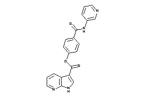 1H-pyrrolo[2,3-b]pyridine-3-carboxylic Acid [4-(3-pyridylcarbamoyl)phenyl] Ester