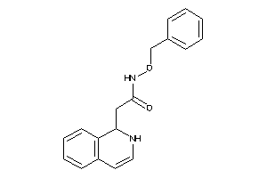 Image of N-benzoxy-2-(1,2-dihydroisoquinolin-1-yl)acetamide