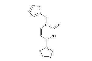 Image of 3-(2-thenyl)-6-(2-thienyl)-1,6-dihydropyrimidin-2-one