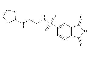 N-[2-(cyclopentylamino)ethyl]-1,3-diketo-isoindoline-5-sulfonamide