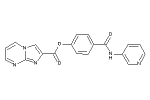 Imidazo[1,2-a]pyrimidine-2-carboxylic Acid [4-(3-pyridylcarbamoyl)phenyl] Ester