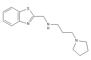 1,3-benzothiazol-2-ylmethyl(3-pyrrolidinopropyl)amine