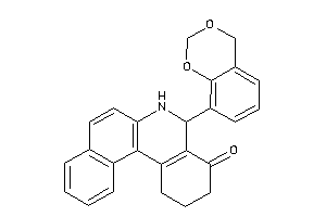 5-(4H-1,3-benzodioxin-8-yl)-2,3,5,6-tetrahydro-1H-benzo[a]phenanthridin-4-one