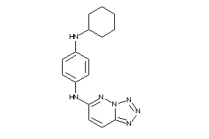 Cyclohexyl-[4-(tetrazolo[5,1-f]pyridazin-6-ylamino)phenyl]amine