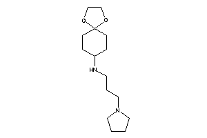 1,4-dioxaspiro[4.5]decan-8-yl(3-pyrrolidinopropyl)amine