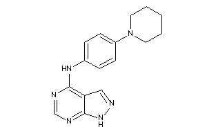 (4-piperidinophenyl)-(1H-pyrazolo[3,4-d]pyrimidin-4-yl)amine