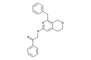 2-[(8-benzyl-3,4-dihydro-1H-pyrano[3,4-c]pyridin-6-yl)oxy]-1-phenyl-ethanone