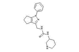 1-[(1-phenyl-5,6-dihydro-4H-cyclopenta[c]pyrazol-3-yl)methyl]-3-(3-piperidyl)urea