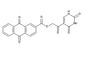 9,10-diketoanthracene-2-carboxylic Acid [2-(2,4-diketo-1H-pyrimidin-5-yl)-2-keto-ethyl] Ester