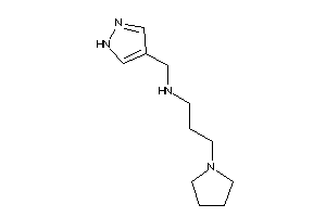 1H-pyrazol-4-ylmethyl(3-pyrrolidinopropyl)amine