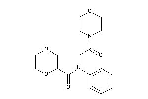 N-(2-keto-2-morpholino-ethyl)-N-phenyl-1,4-dioxane-2-carboxamide