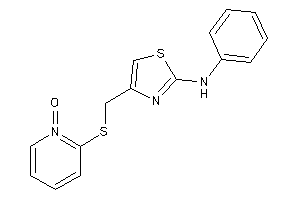 [4-[[(1-keto-2-pyridyl)thio]methyl]thiazol-2-yl]-phenyl-amine