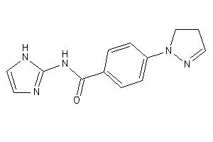 N-(1H-imidazol-2-yl)-4-(2-pyrazolin-1-yl)benzamide