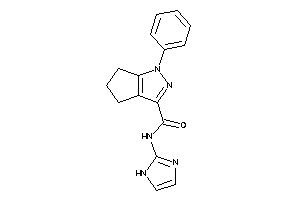 N-(1H-imidazol-2-yl)-1-phenyl-5,6-dihydro-4H-cyclopenta[c]pyrazole-3-carboxamide