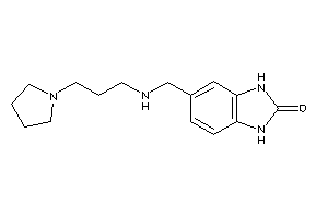 5-[(3-pyrrolidinopropylamino)methyl]-1,3-dihydrobenzimidazol-2-one