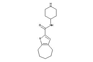 N-(4-piperidyl)-5,6,7,8-tetrahydro-4H-cyclohepta[b]thiophene-2-carboxamide