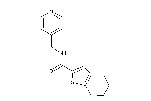 N-(4-pyridylmethyl)-4,5,6,7-tetrahydrobenzothiophene-2-carboxamide