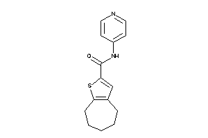 N-(4-pyridyl)-5,6,7,8-tetrahydro-4H-cyclohepta[b]thiophene-2-carboxamide