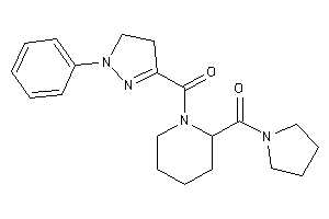 [1-(1-phenyl-2-pyrazoline-3-carbonyl)-2-piperidyl]-pyrrolidino-methanone