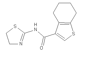 Image of N-(2-thiazolin-2-yl)-4,5,6,7-tetrahydrobenzothiophene-3-carboxamide
