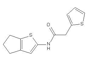 N-(5,6-dihydro-4H-cyclopenta[b]thiophen-2-yl)-2-(2-thienyl)acetamide