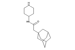 2-(1-adamantyl)-N-(4-piperidyl)acetamide