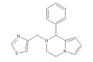 4-[(1-phenyl-3,4-dihydro-1H-pyrrolo[1,2-a]pyrazin-2-yl)methyl]thiazole