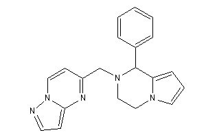 5-[(1-phenyl-3,4-dihydro-1H-pyrrolo[1,2-a]pyrazin-2-yl)methyl]pyrazolo[1,5-a]pyrimidine