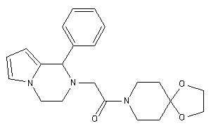 1-(1,4-dioxa-8-azaspiro[4.5]decan-8-yl)-2-(1-phenyl-3,4-dihydro-1H-pyrrolo[1,2-a]pyrazin-2-yl)ethanone