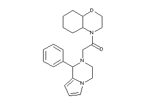 1-(2,3,4a,5,6,7,8,8a-octahydrobenzo[b][1,4]oxazin-4-yl)-2-(1-phenyl-3,4-dihydro-1H-pyrrolo[1,2-a]pyrazin-2-yl)ethanone