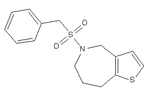 5-benzylsulfonyl-4,6,7,8-tetrahydrothieno[3,2-c]azepine