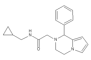 N-(cyclopropylmethyl)-2-(1-phenyl-3,4-dihydro-1H-pyrrolo[1,2-a]pyrazin-2-yl)acetamide