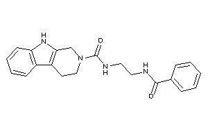 N-(2-benzamidoethyl)-1,3,4,9-tetrahydro-$b-carboline-2-carboxamide