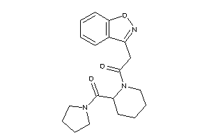 2-indoxazen-3-yl-1-[2-(pyrrolidine-1-carbonyl)piperidino]ethanone